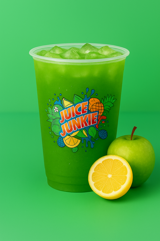 Juice Junkiee Sour Green Apple Lemonade